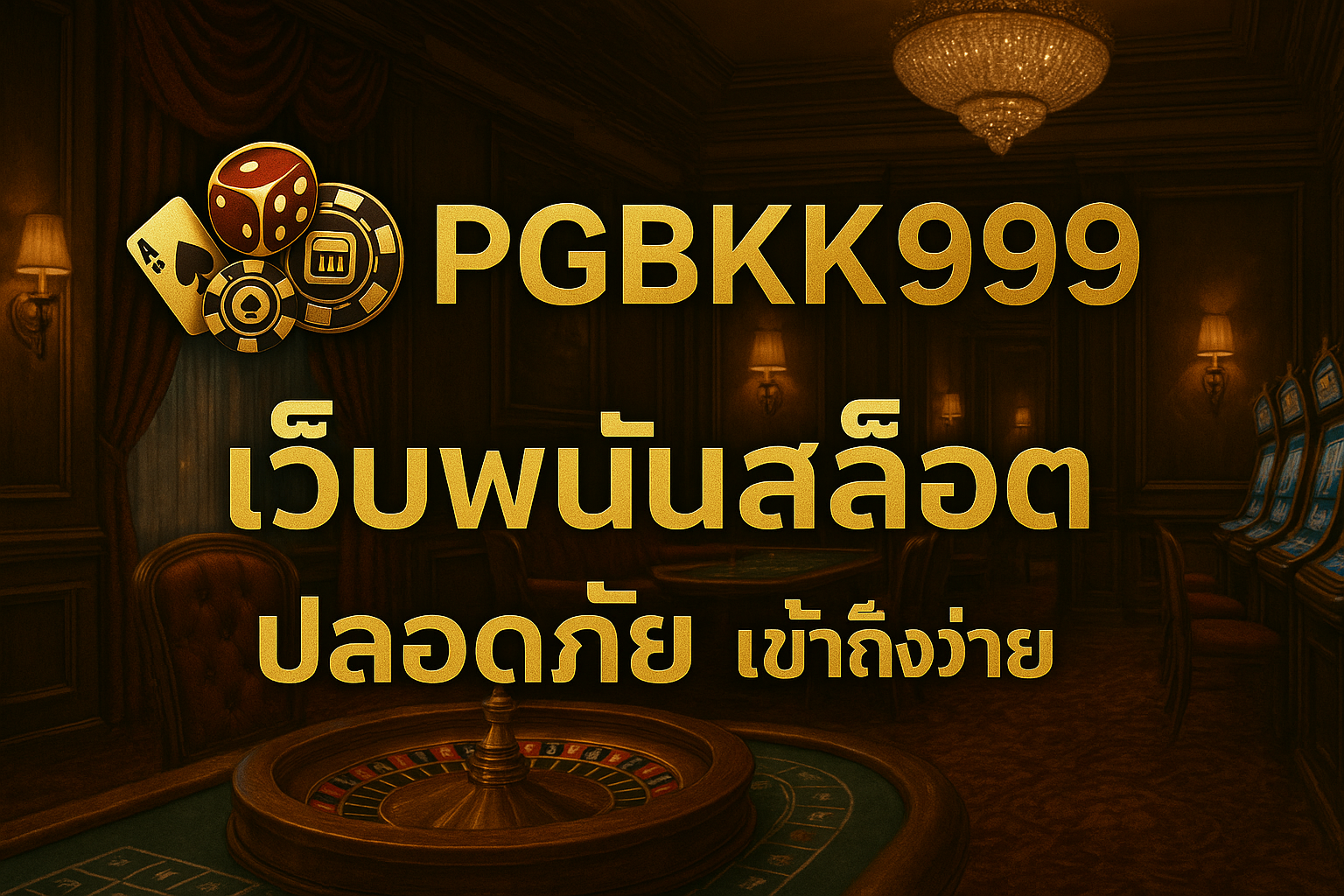 PGBKK999: เว็บพนันสล็อตปลอดภัย เข้าถึงง่าย